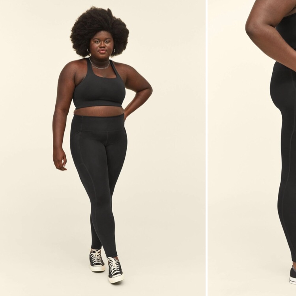 Girlfriend Collective Pocket Legging- midnight